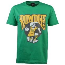 Rowdies Mascot Relaxed Fit Green T-Shirt