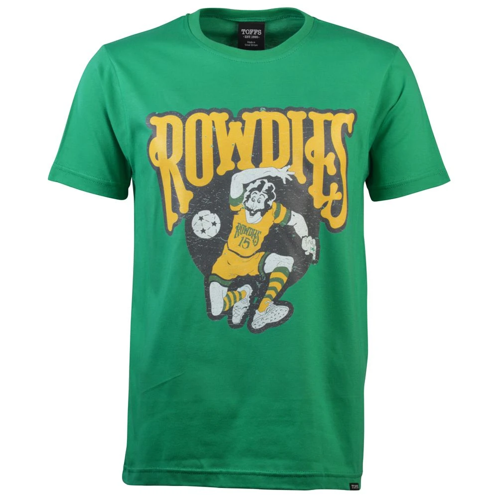 Rowdies Mascot Relaxed Fit Green T-Shirt 1 Rowdies Mascot Relaxed Fit Green T-Shirt