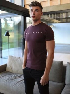 Colton T-Shirt - Burgundy 9 Colton T-Shirt - Burgundy -Blakely Clothing Store 078DelawareBurgundy1D 1