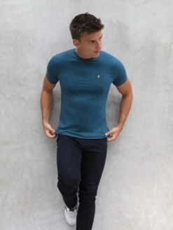 Anchor T-Shirt - Teal Green -Blakely Clothing Store 080ANikeGreen01D