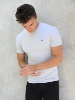 Initial Crew T-Shirt - Stone -Blakely Clothing Store 080CStone 06D