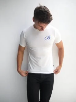 Vita Slim Fit T-Shirt - Flat White 6 Vita Slim Fit T-Shirt - Flat White -Blakely Clothing Store 080IMFlatwhite 01D