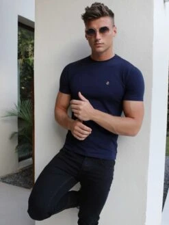 Conway T-Shirt - Navy 6 Conway T-Shirt - Navy -Blakely Clothing Store 1015GNavy4D