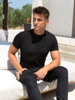 Milo T-Shirt - Black -Blakely Clothing Store 1015TBLACKD