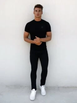Milo T-Shirt - Black -Blakely Clothing Store 1015TBlack 01D