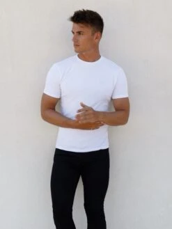 Milo T-Shirt - White -Blakely Clothing Store 1015TWhite 04D