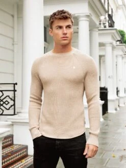 Olton Knit Jumper - Nude 10 Olton Knit Jumper - Nude -Blakely Clothing Store 1267Nude 06D
