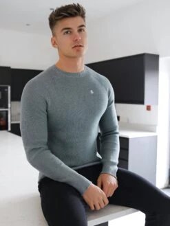 Olton Knit Jumper - Green