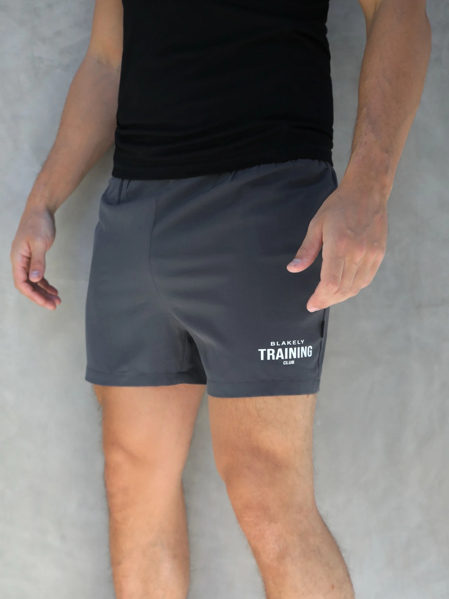 Training Sprint Shorts - Charcoal 1 Training Sprint Shorts - Charcoal