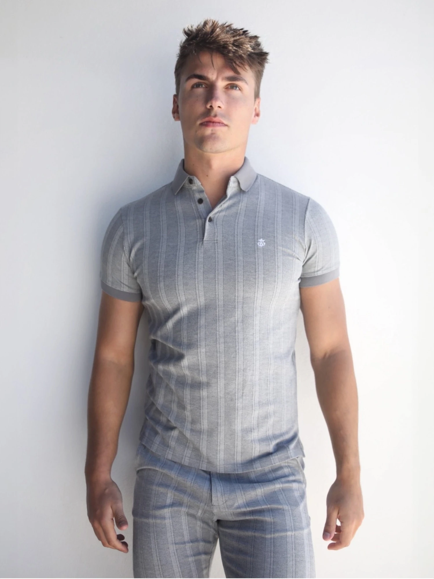 Ernesto Polo Shirt - Grey 1 Ernesto Polo Shirt - Grey