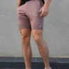 Sorrento Stretch Fit Shorts - Burgundy
