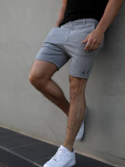 Sorrento Stretch Fit Shorts - Grey 13 Sorrento Stretch Fit Shorts - Grey -Blakely Clothing Store 1342SorrentoShortsGrey3DCompressed