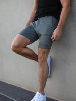 Sorrento Stretch Fit Shorts - Khaki Green -Blakely Clothing Store 1342SorrentoShortsKhakiGreen2