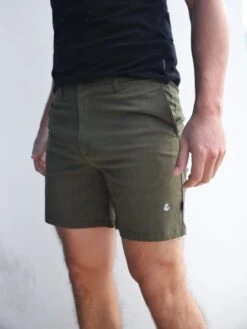 Stretch Chino Shorts - Khaki -Blakely Clothing Store 1349LKhaki 03D
