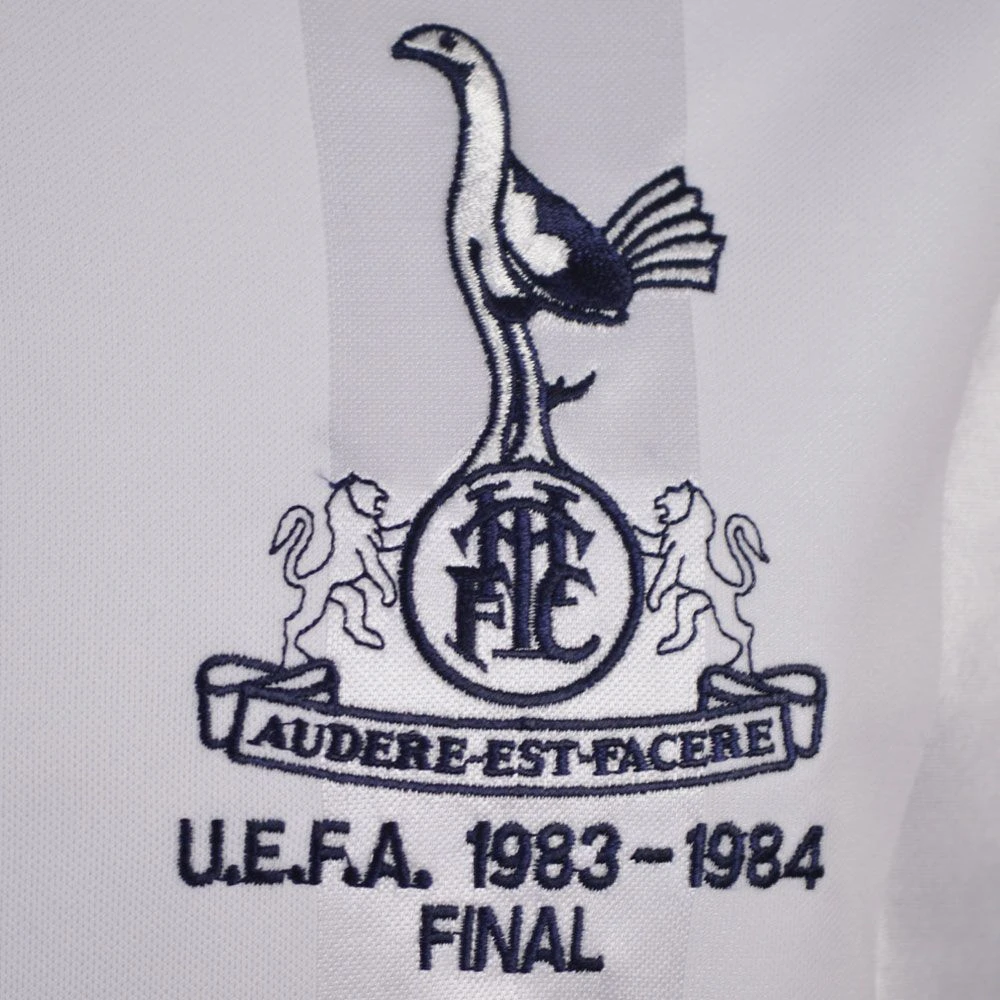 Tottenham Hotspur 1984 UEFA Cup Final Kids Retro Football Shirt 2 Tottenham Hotspur 1984 UEFA Cup Final Kids Retro Football Shirt - Image 2