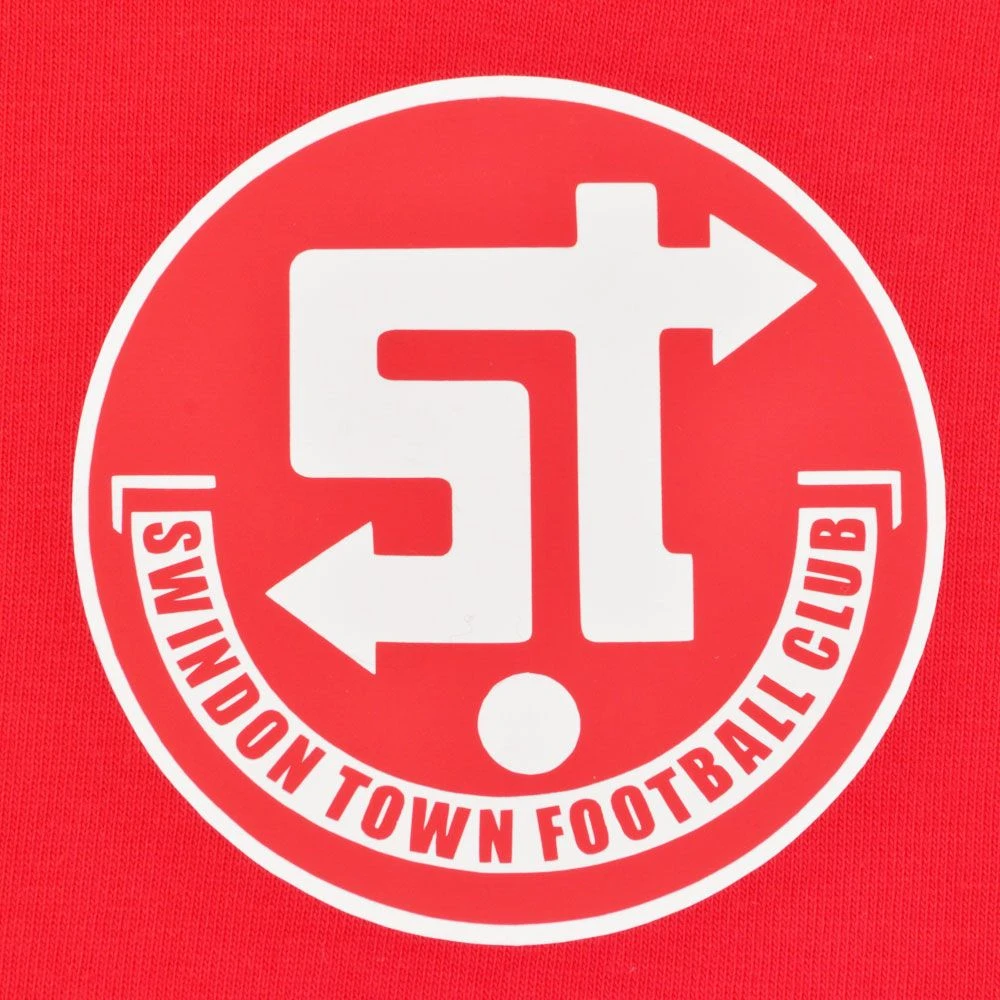 Swindon Town 1974-75 Kids Retro Football Shirt - Classic ST Arrow Edition 2 Swindon Town 1974-75 Kids Retro Football Shirt - Classic ST Arrow Edition - Image 2