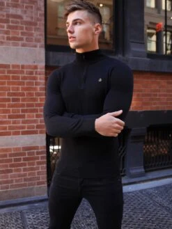 Oxbridge Jumper - Black -Blakely Clothing Store 1716OxbridgeNYBlack1D
