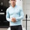 Oxbridge Jumper - Light Blue -Blakely Clothing Store 1716 LightBlue NewLead