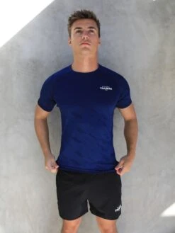 Lightweight Training T-Shirt - Navy -Blakely Clothing Store 1802GNavy 04D