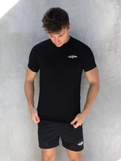 Slim Training T-Shirt - Black 12 Slim Training T-Shirt - Black -Blakely Clothing Store 1802TBlack 09D