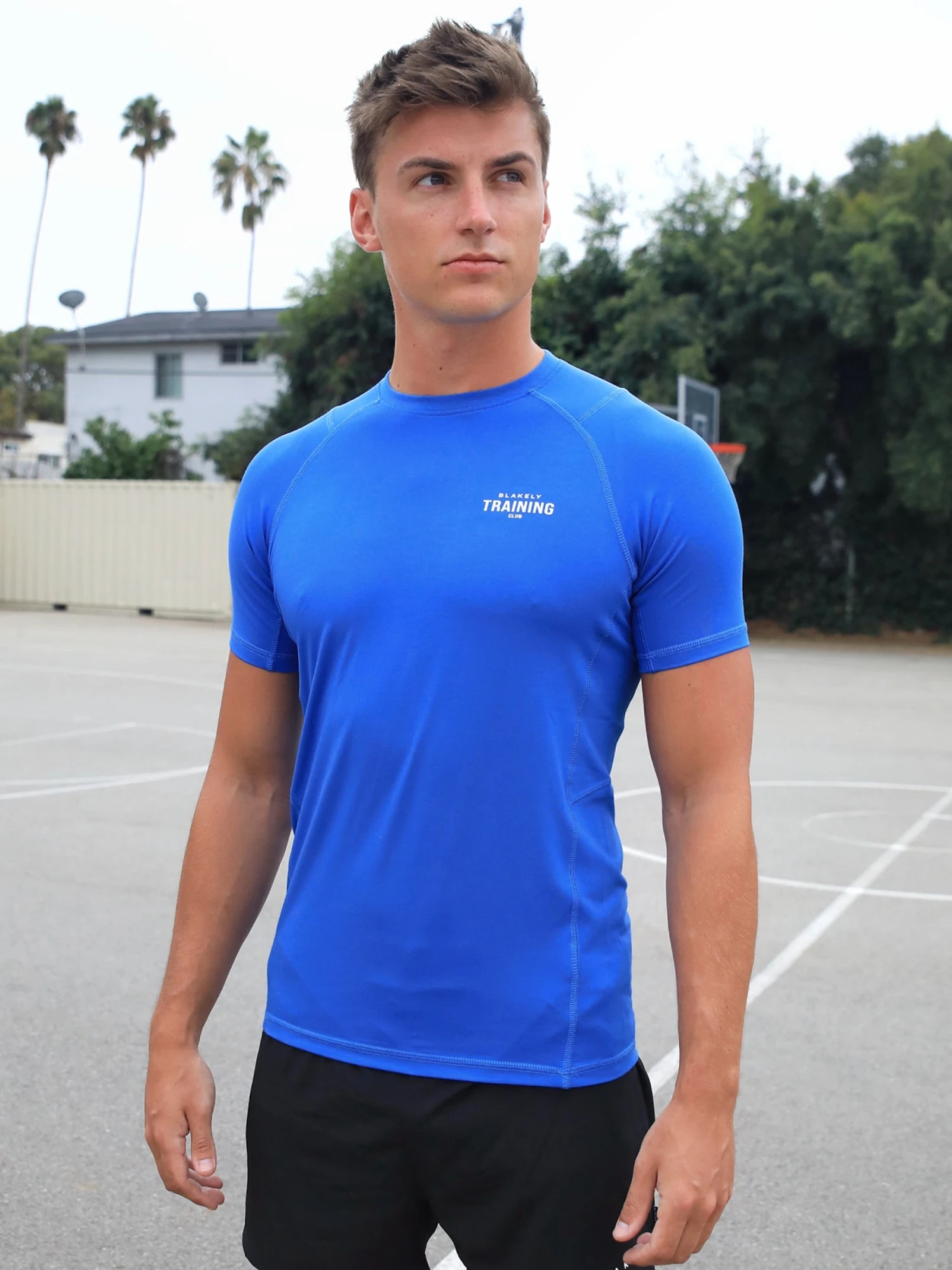 Slim Training T-Shirt - Primary Blue 1 Slim Training T-Shirt - Primary Blue