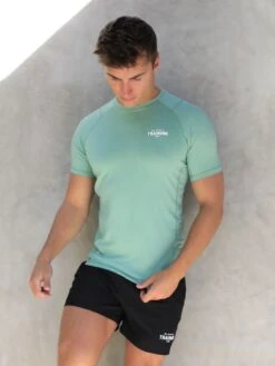 Slim Training T-Shirt - Sage Green -Blakely Clothing Store 1802TSage 07D