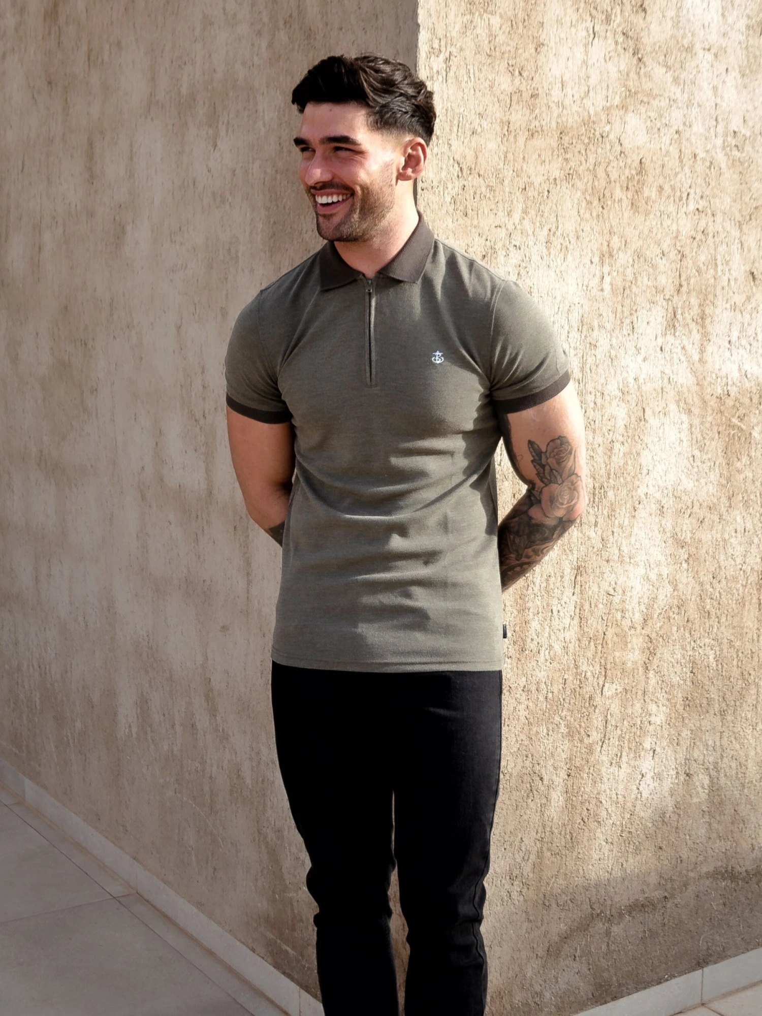 Aspen Polo - Khaki Green 3 Aspen Polo - Khaki Green - Image 3