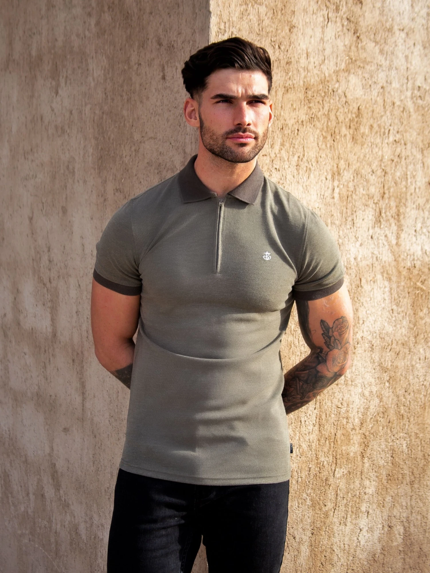 Aspen Polo - Khaki Green 6 Aspen Polo - Khaki Green - Image 6