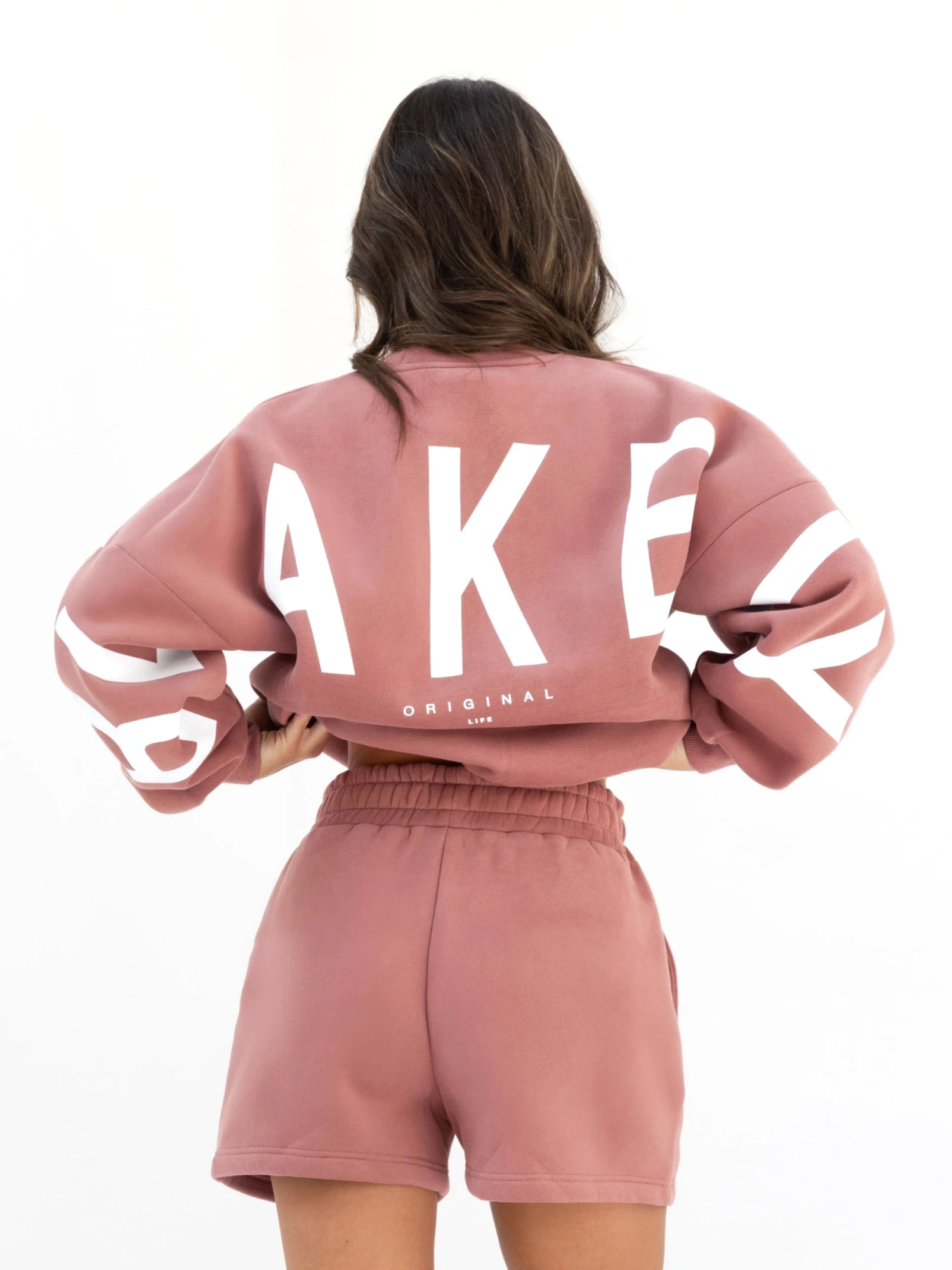 Isabel Oversized Jumper - Blush Brown 1 Isabel Oversized Jumper - Blush Brown