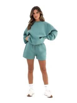 Isabel Oversized Jumper - Deep Sage -Blakely Clothing Store 1846ADEEPSAGE04D
