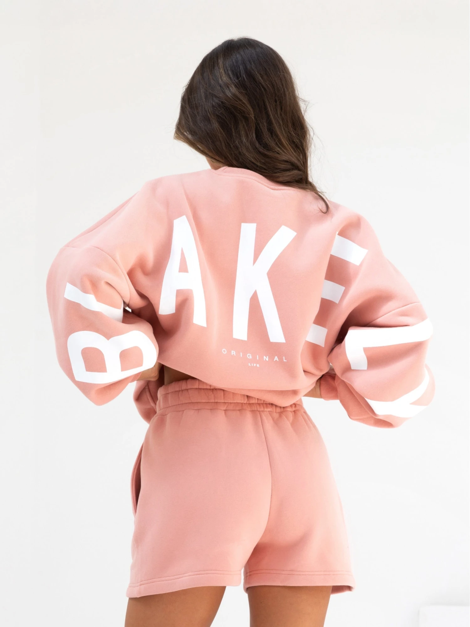 Isabel Oversized Jumper - Peach Pink 1 Isabel Oversized Jumper - Peach Pink