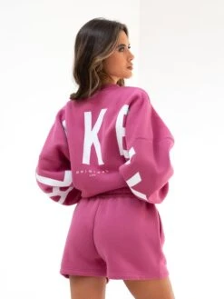 Isabel Oversized Jumper - Hot Pink