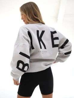 Isabel Oversized Jumper - Stone -Blakely Clothing Store 1846ISABELGREY01