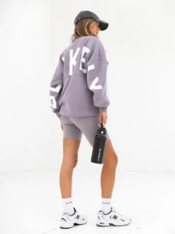 Isabel Oversized Jumper - Soft Purple -Blakely Clothing Store 1846XPURPLE01D