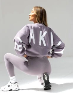 Isabel Oversized Jumper - Soft Purple -Blakely Clothing Store 1846XPURPLE03D