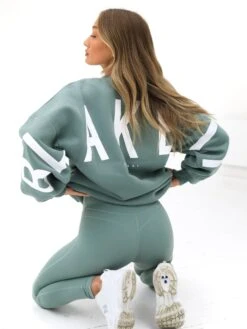 Ultimate Active Leggings - Sage Green -Blakely Clothing Store 1850 2sagegreenD 3