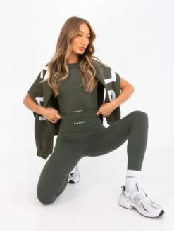 Ultimate Soft Lifestyle Leggings - Khaki Green -Blakely Clothing Store 1850 3KHAKID 4 af63e79e 7b99 4813 98b4 6e693ba7c301