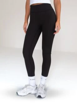 Sofia Soft Leggings - Black -Blakely Clothing Store 1850 4Black 04D