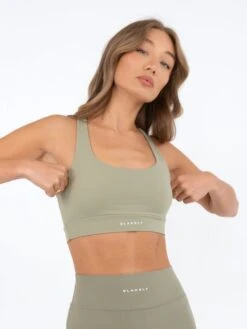 Ultimate Active Bra - Olive -Blakely Clothing Store 1850GOlive 04D