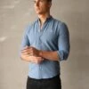 Manarola Shirt - Blue -Blakely Clothing Store 1855ABLUE LEADD