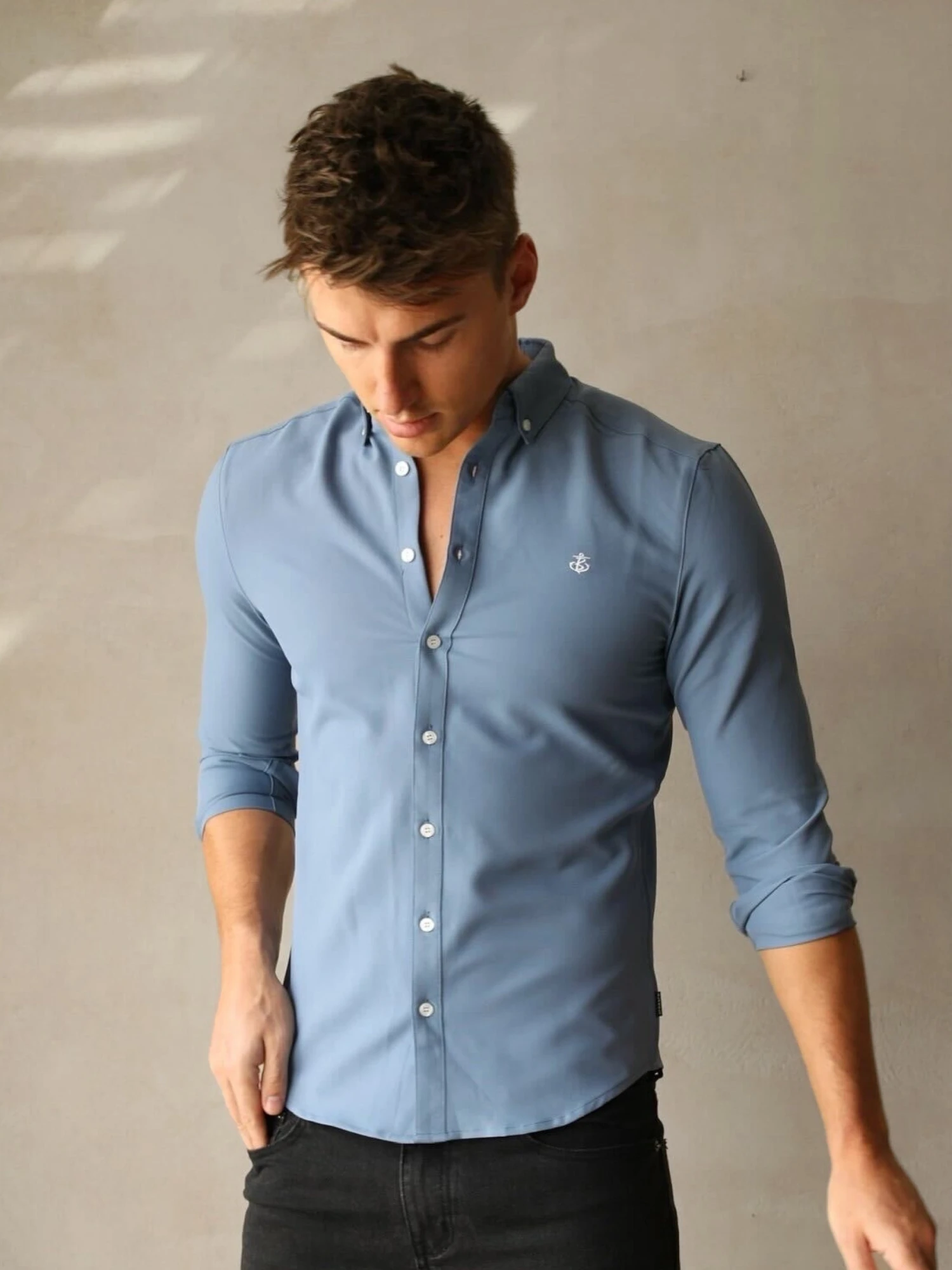 Manarola Shirt - Blue 4 Manarola Shirt - Blue - Image 4