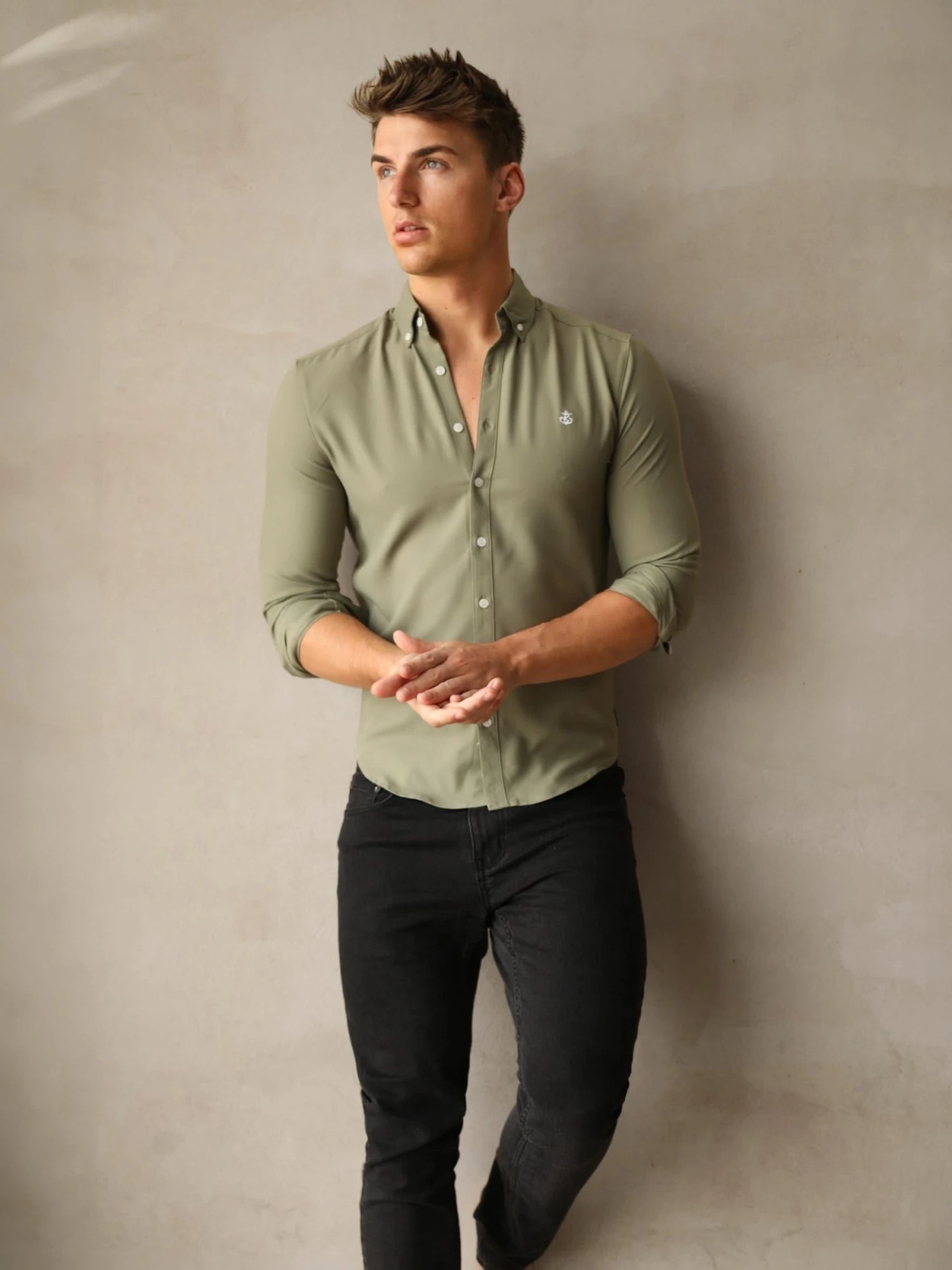 Pacentro Shirt - Light Khaki 5 Pacentro Shirt - Light Khaki - Image 5