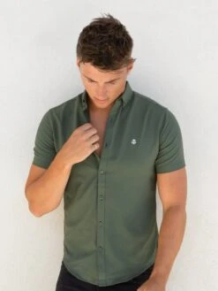Ronan Short Sleeve Shirt - Green 11 Ronan Short Sleeve Shirt - Green -Blakely Clothing Store 1855SGREEND 1 ae5e13ba 82ab 4409 842b c45228fd5c8e