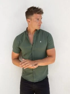 Ronan Short Sleeve Shirt - Green 7 Ronan Short Sleeve Shirt - Green -Blakely Clothing Store 1855SGREEND 2 a8f2717d e637 4946 999d 795624953df8