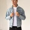 Greenwich Denim Jacket - Blue -Blakely Clothing Store 1895BLUE