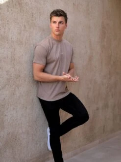 Evolved Lite Relaxed T-Shirt - Brown -Blakely Clothing Store 19665Brown 05D