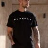 Evolved II Relaxed T-Shirt - Black -Blakely Clothing Store 1966BBlack 02D1