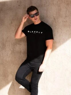 Evolved II Relaxed T-Shirt - Black -Blakely Clothing Store 1966BBlack 07D