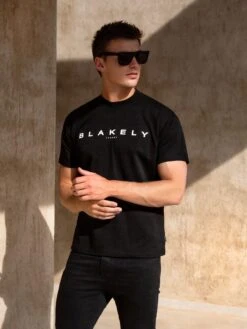 Evolved II Relaxed T-Shirt - Black -Blakely Clothing Store 1966BBlack 08D