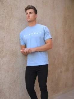 Evolved II Relaxed T-Shirt - Ice Blue -Blakely Clothing Store 1966BLightBlue 02D